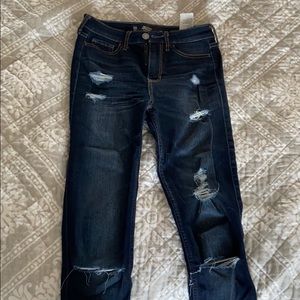 Ripped Hollister Jeans